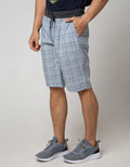 Nevada Short Pants Ds Rib Print Abstract Check Men
