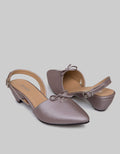 Details Slingback Shoes Ribbon