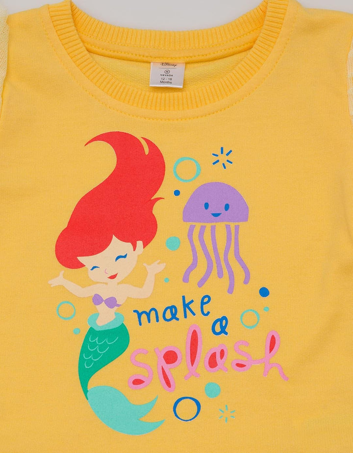 Disney Short Sleeve T-Shirt Ariel Make A Splash