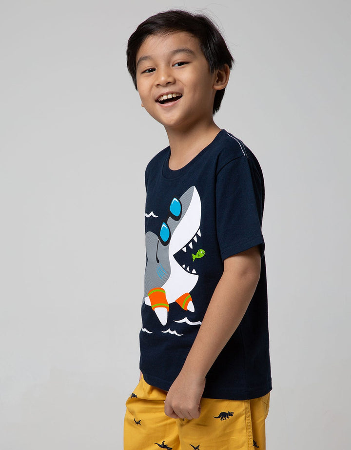 Little M Short Sleeve T-shirt Kids Best Buy Shark