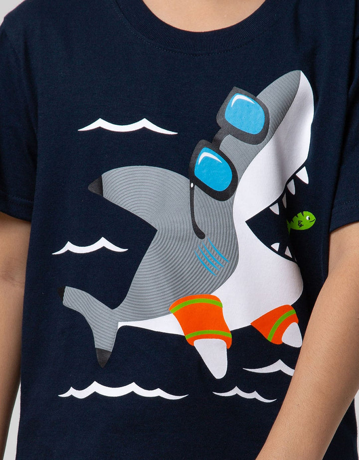 Little M Short Sleeve T-shirt Kids Best Buy Shark