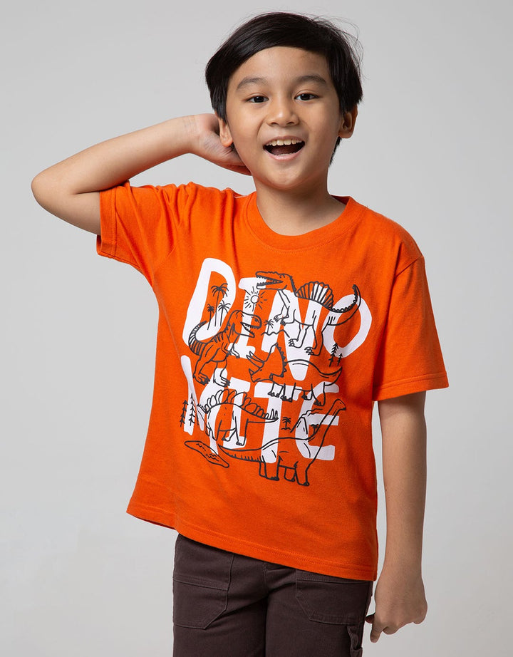 Little M Short Sleeve T-shirt Kids Best Buy Dino