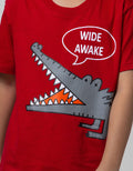 Little M Short Sleeve T-shirt Kids Best Buy Croco Wide Awake