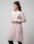 Details Long Sleeve Midi Dress Short Sleeve