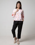 Details of Flower Print Sweatshirt