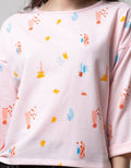 Details of Flower Print Sweatshirt