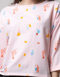 Details of Flower Print Sweatshirt