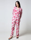 St. Yves Long Sleeve Pajama Pants Soft Adenium