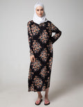 St. Yves Ls Maxi Dress Preserved Beauty