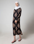 St. Yves Ls Maxi Dress Preserved Beauty