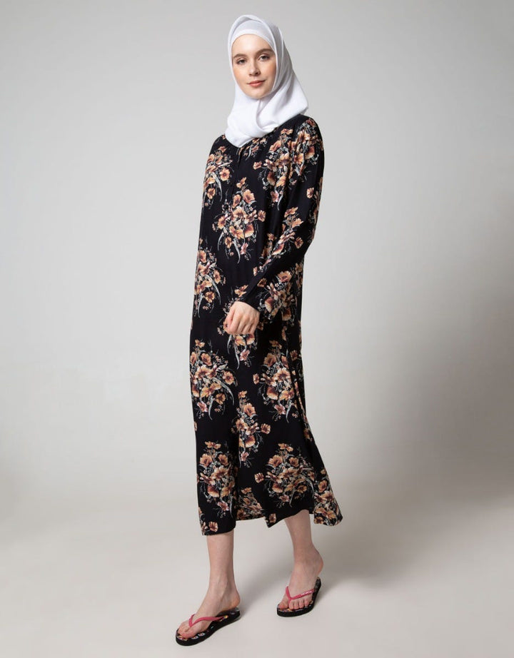 St. Yves Ls Maxi Dress Preserved Beauty