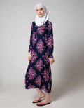 St. Yves Ls Maxi Dress Preserved Beauty