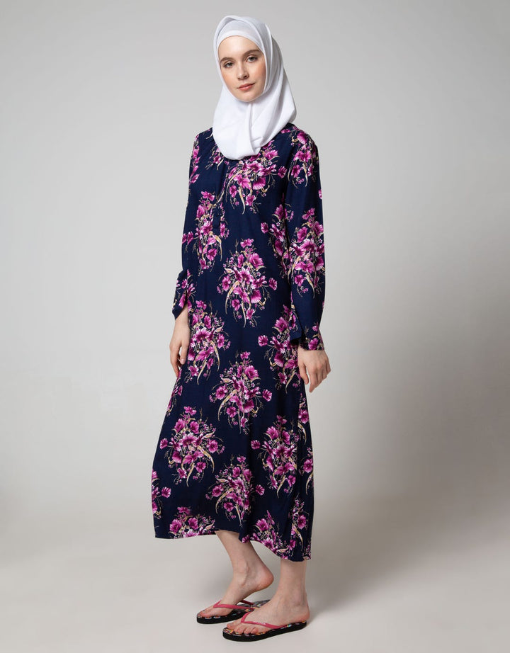 St. Yves Ls Maxi Dress Preserved Beauty