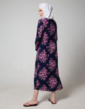 St. Yves Ls Maxi Dress Preserved Beauty
