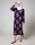 St. Yves Ls Maxi Dress Preserved Beauty
