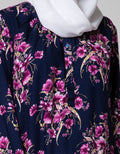 St. Yves Ls Maxi Dress Preserved Beauty