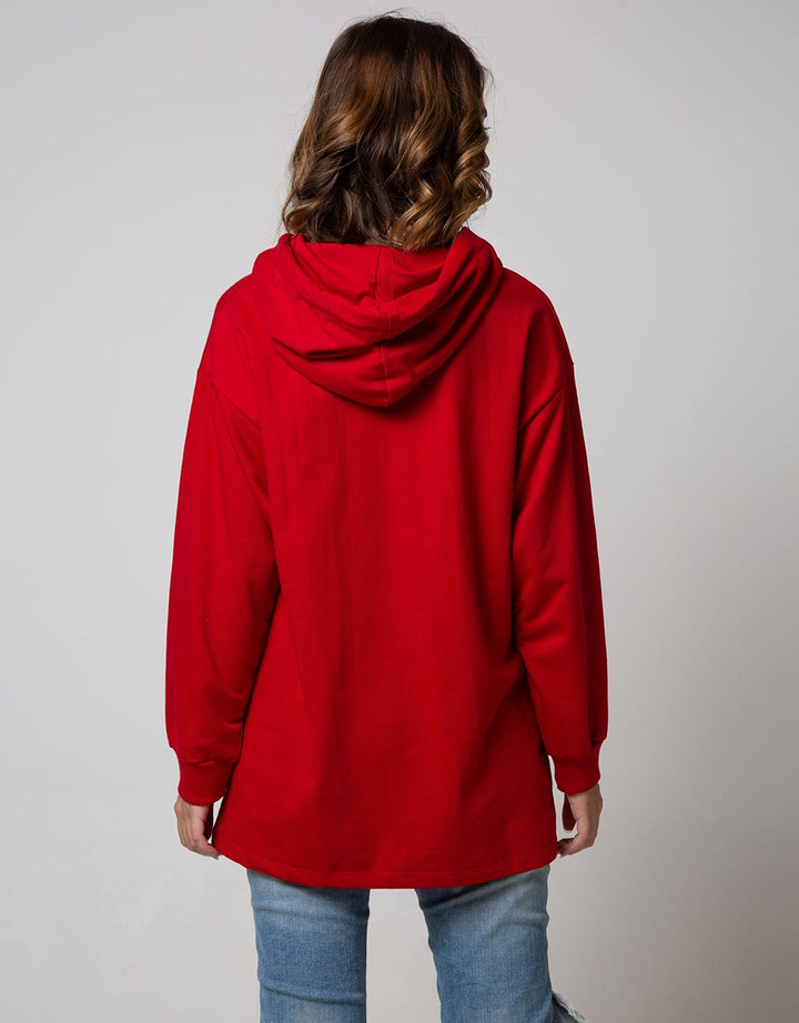 Nevada Long Sleeve SweaT-Shirt Bts With Checks Just Happy