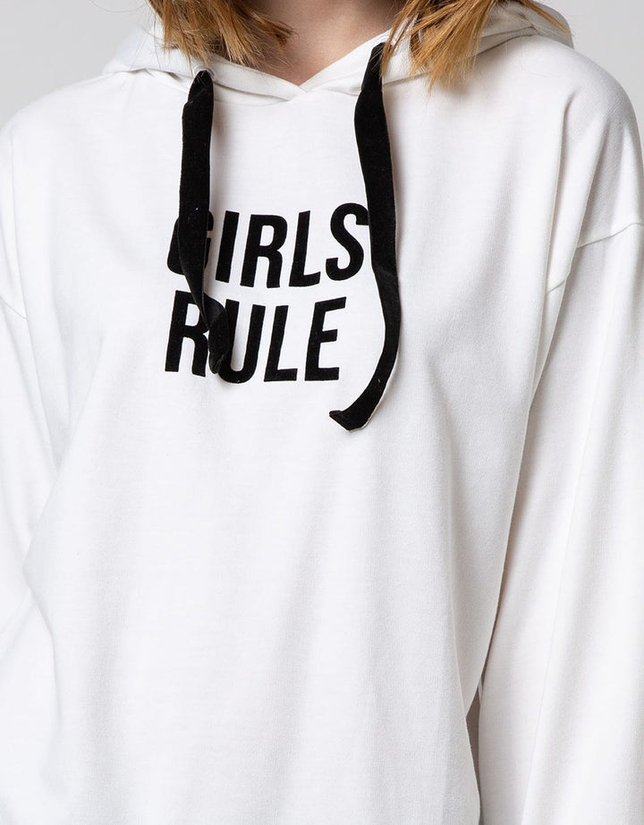 Nevada Long Sleeve SweaT-Shirt Bts With Checks Girls Rule