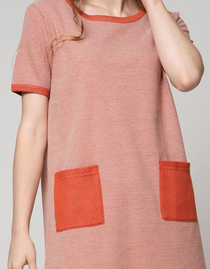 Cardinal Femme Two Pocket Midi Dress