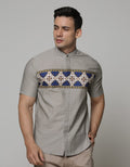 Larusso Kemeja Koko Printing