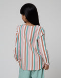Exit Girls Cake Print Blouse Anak Perempuan