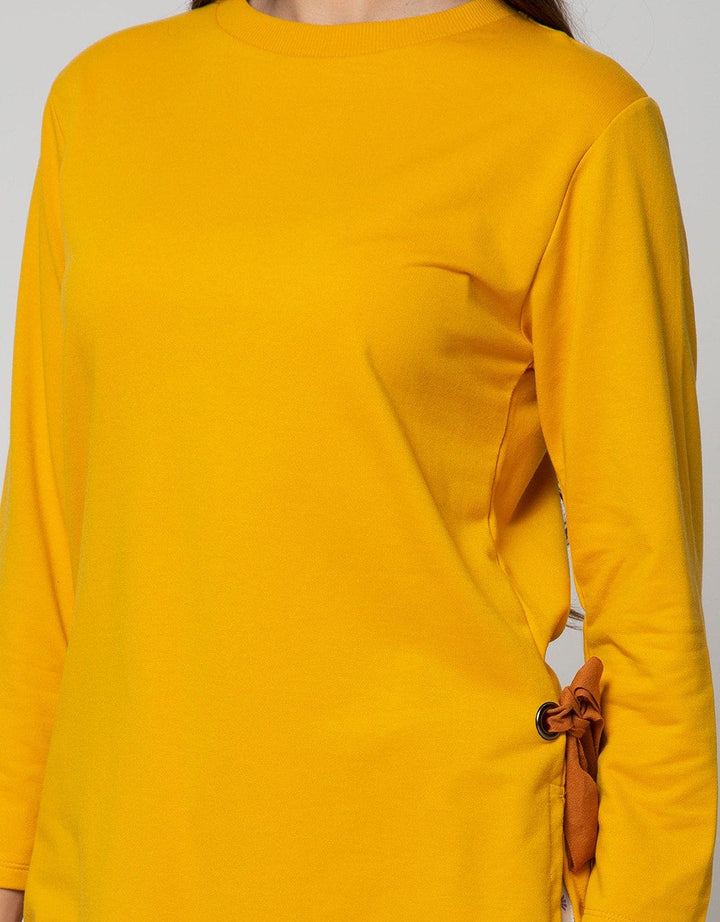 Nevada Sweatshirt Side Tie Stay Gold