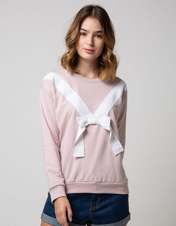 Nevada Long Sleeve SweaT-Shirt Kawaii Pita White