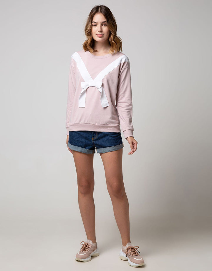 Nevada Long Sleeve SweaT-Shirt Kawaii Pita White