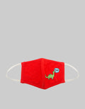 Little M Dino Print Boys Mask