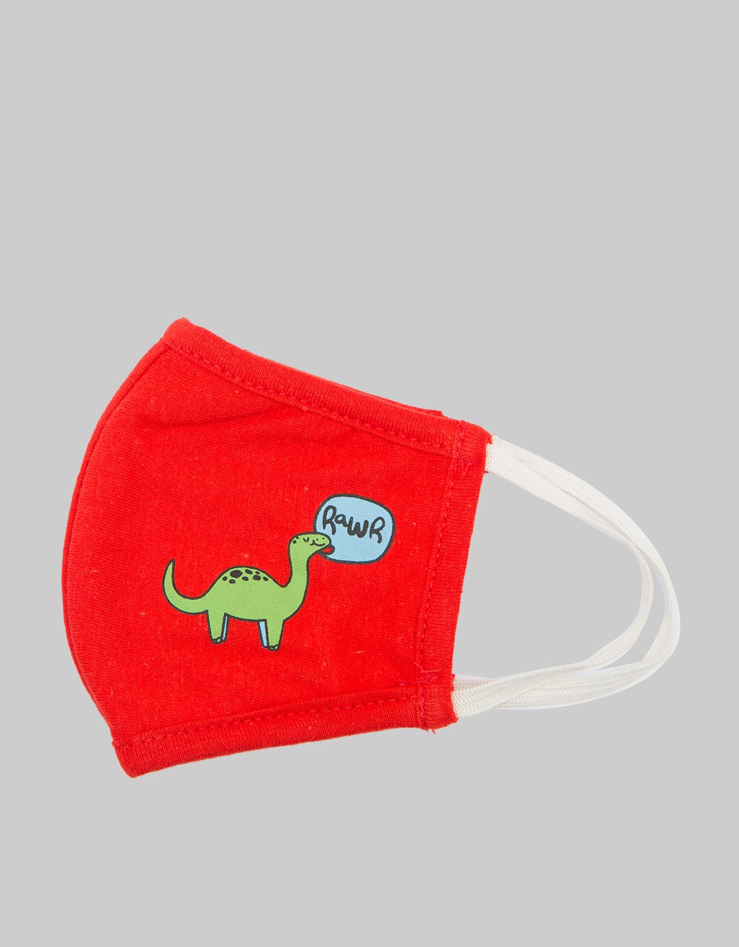 Little M Dino Print Boys Mask