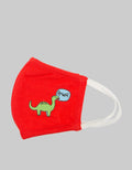 Little M Dino Print Boys Mask