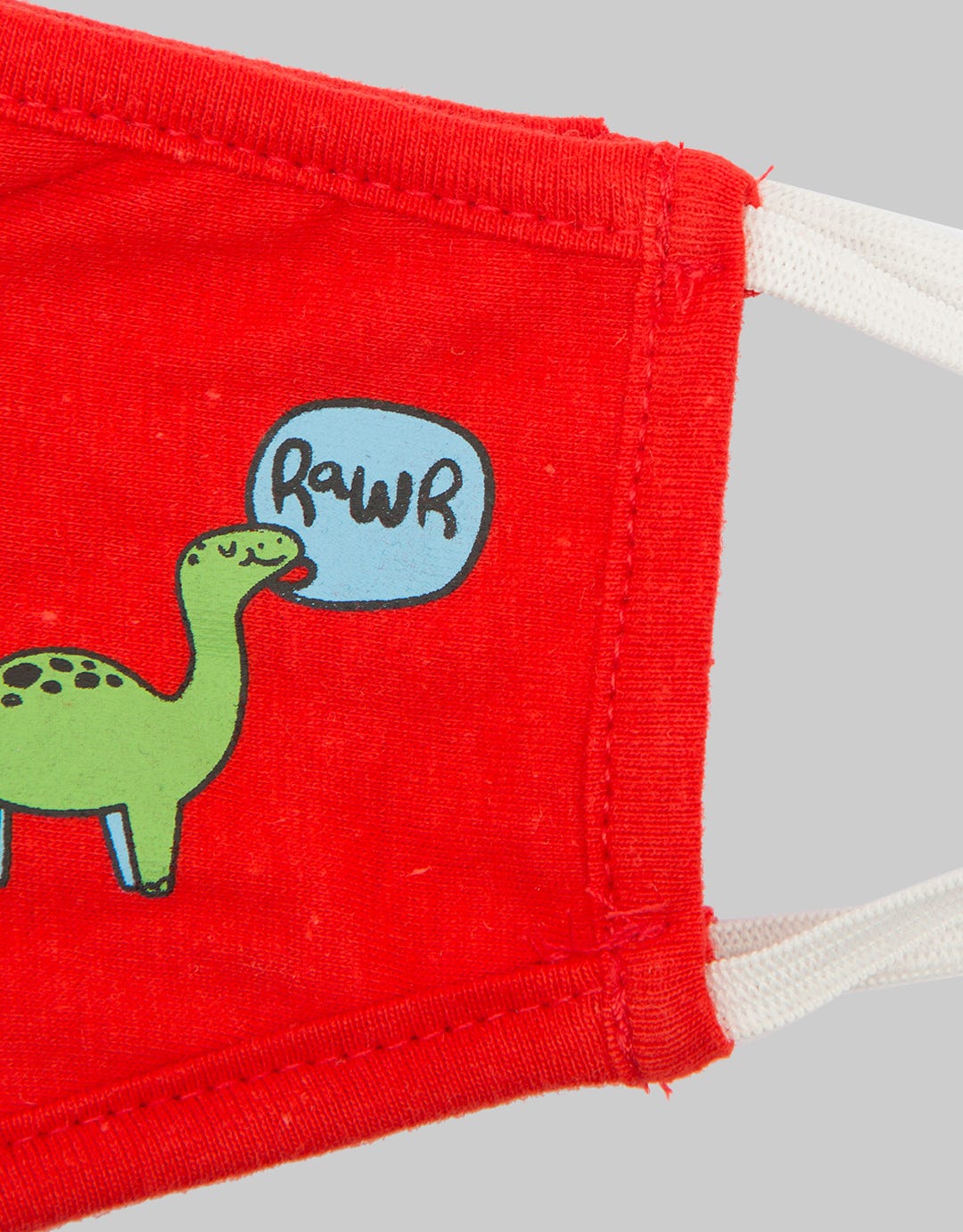 Little M Dino Print Boys Mask