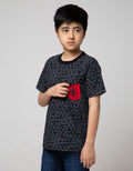 Marvel T-Shirt Spider-Man Print Ethnic Pocket