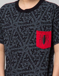 Marvel T-Shirt Spider-Man Print Ethnic Pocket