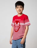 Marvel Avengers Face Iron Kids Short Sleeve T-Shirt