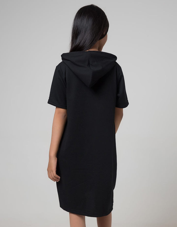 Nevada Kids Short Sleeve Midi Dress Hoodie Fress Beats Gasfresh
