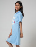 Nevada Kids Short Sleeve Midi Dress Hoodie Rock Beats Gasrock
