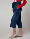 Nevada Kids Capri Pants Denim Pinggang Pita