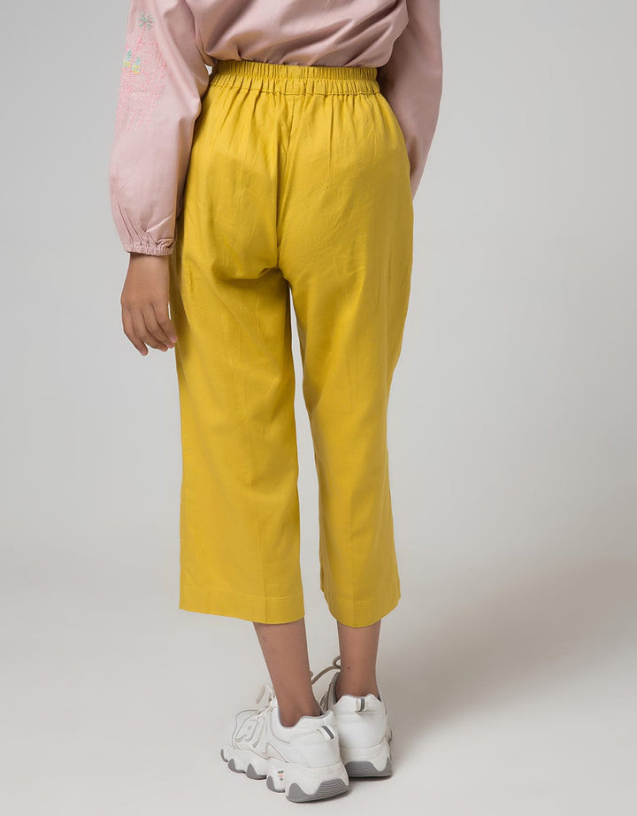 Nevada Kids Capri Pants Button On Pocket