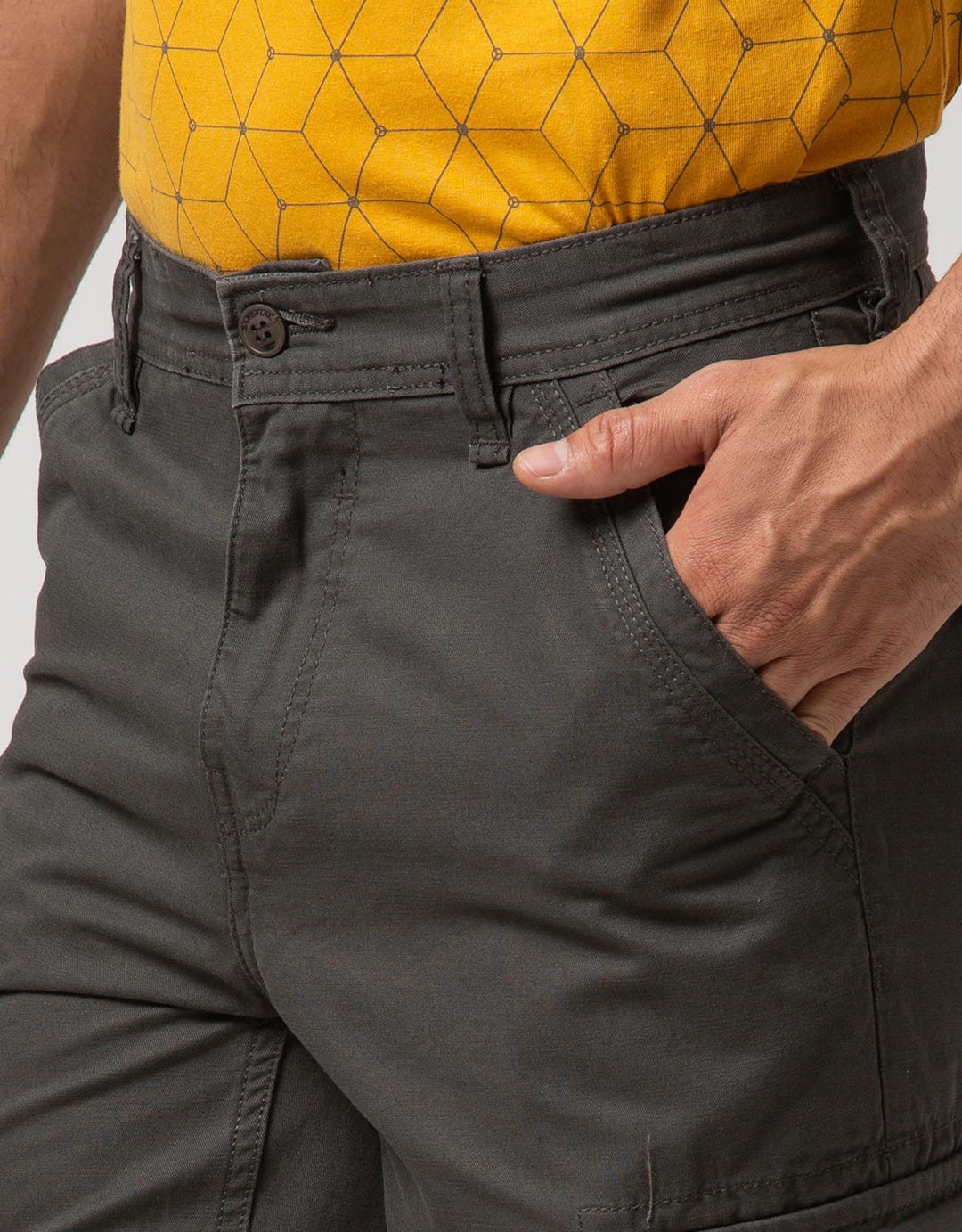 Cardinal Casual Men Cotton Pocket
