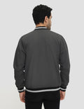 d&f Cvc Bomber Peping Jaket Kasual Pria