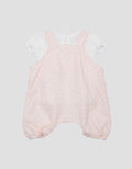 Pipiniko Heart Print Overall Set Anak Perempuan