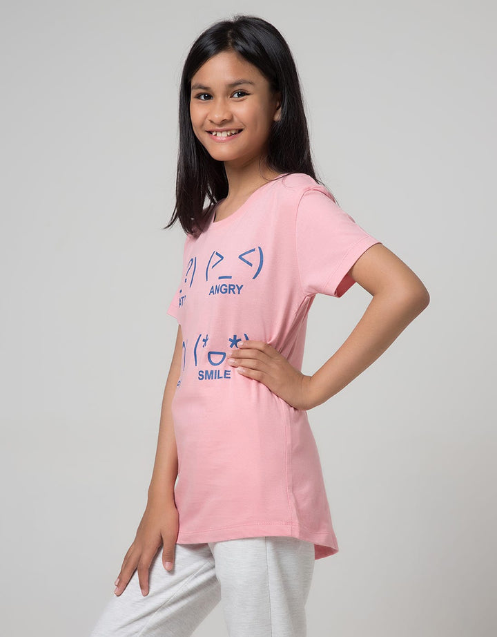 Nevada Kids Short Sleeve T-Shirt 4 Emojis