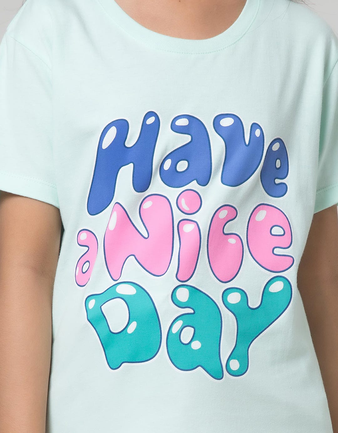 Nevada Kids Short Sleeve T-Shirt Have A Nice Day