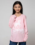 Nevada Kids Long Sleeve T-Shirt Unicorn On Mondays
