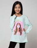 Nevada Kids Long Sleeve Photoprint Girl Power T-Shirt