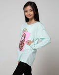 Nevada Kids Long Sleeve Photoprint Girl Power T-Shirt