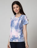 T Zone Short Sleeve T-Shirt Tiedye Non Raglan Basic