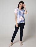 T Zone Short Sleeve T-Shirt Tiedye Non Raglan Basic