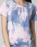 T Zone Short Sleeve T-Shirt Tiedye Non Raglan Basic